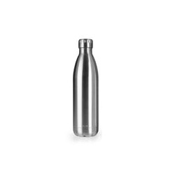 Termo para liquidos Sin BPA Forma Botella Doble Pared Inox Ibili