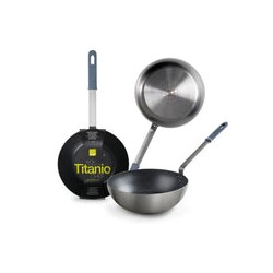 Wok Profesional De Aluminio Fundido Libre FPOA Induccion 30 Cm IBILI