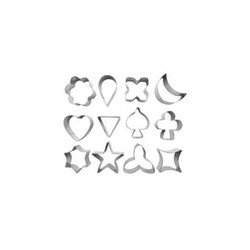 Cortadores de Galletas 12 Formas IBILI