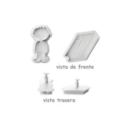 Cortador de Galletas Primera Comunion Niño IBILI