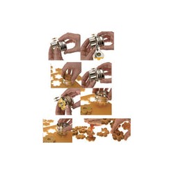 Cortadores de Galletas Rellenas o Linzer 11 Figuras IBILI