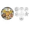 Cortadores para Galletas en Forma de Carita Sonriente IBILI