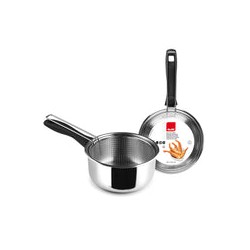 Cazo con Cestillo para Freír de Acero Inox 18cm IBILI