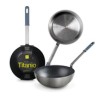 Wok Profesional De Aluminio Fundido Libre FPOA Induccion 30 Cm IBILI