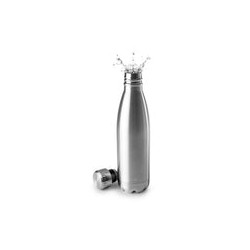 Termo para liquidos Sin BPA Forma Botella Doble Pared Inox Ibili
