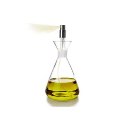 Aceitera de Cristal Tipo Probeta con Spray IBILI