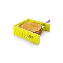 Cortador de Capas para Pastel Cuadrado y Redondo IBILI