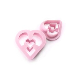 Cortador de Donas Corazón 2 Tamaños IBILI