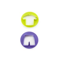 Cortador de Galletas Futbol Camiseta y Short IBILI