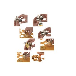 Cortador de Galletas Rellenas o Linzer Sonrisa IBILI