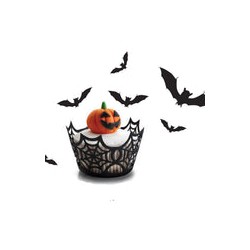 Envoltorio para Cupcakes Halloween 10 Piezas IBILI