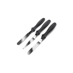 Espátulas Mini Para Repostería Libre BPA 3 Piezas Marca IBILI