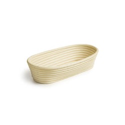 Molde Banneton Pan De Fermentacion Forma Oval Rattan IBILI
