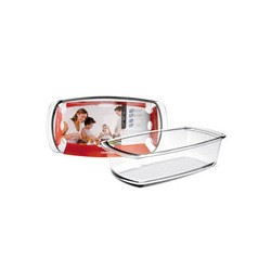 Molde Cake O Panqué Cristal Borosilicato 27 Cm Marca Ibili