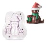Molde Chocolate Muñeco de Navidad Policarbonato 3D IBILI