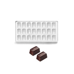 Molde para Chocolate Rectangular Policarbonato IBILI