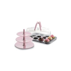 Molde para Cupcake o Muffin + Soporte Ibili