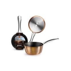 Cazo Estilo Piedra Natura Cobre Sin PFOA IBILI