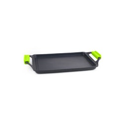 Grill Plancha Aluminio Fundido Indeformable 33 Cm Ibili