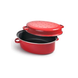 Olla Cocotte Mini Redonda De Hierro Fundido Esmaltado IBILI