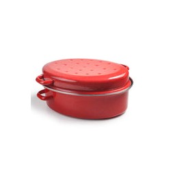 Olla Cocotte Mini Redonda De Hierro Fundido Esmaltado IBILI