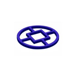 salvamantel silicona redondo