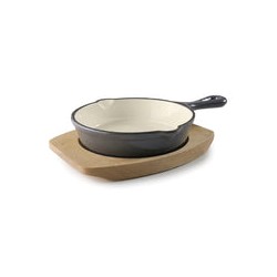 Sartén Profesional Hierro Fundido Esmaltado Inducción Lacor