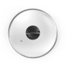 Tapa Cristal Para Ollas Y Sartenes Pomo Plegable 20 Cm Ibili